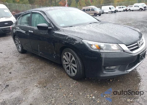 2014 Honda Accord Sport from USA, damaged, VIN 1HGCR2F51EA118403